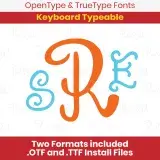 Regal Monogram TrueType Font