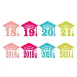 Graduation Class of 2018 - 2021 SVG Cuttable Design