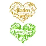 To Plant a Garden is To Believe in Tomorrow SVG Cuttable Design