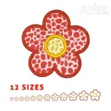 Daisy Flower Applique Embroidery Design
