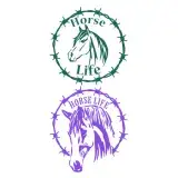 Horse Life SVG Cuttable Design