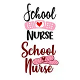 School Nurse SVG Cuttable Design