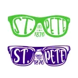 St. Pete Petersburg Since 1876 Sunglasses SVG Cuttable Designs