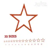 Star Embroidery Design