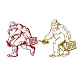 Sasquatch Beer SVG Cuttable Design