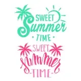 Sweet Summer Time SVG Cuttable Design