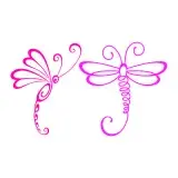 Dragonfly SVG Cuttable Design
