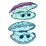 Seashell Sunglasses SVG Cuttable Design