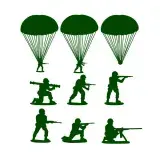 Soldier Silhouette SVG Cuttable Design
