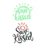 Sun Kissed SVG Cuttable Design