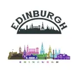 Edinburgh Scotland SVG Cuttable Design