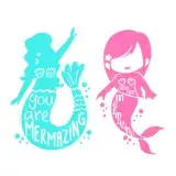 You Are Mermazing Mermaid SVG Cuttable Design