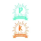 P is for PreSchool - K is for Kindergarten SVG Cuttable Design