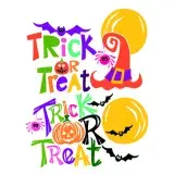 Trick or Treat SVG Cuttable Design