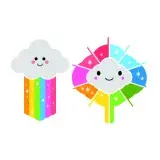 Rainbow Cloud SVG Cuttable Design