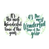 It's the Most Wonderful Time of the Year SVG Cuttable Design