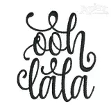 Oohlala Embroidery Design
