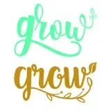 Grow SVG Cuttable Design