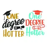 One Degree Hotter Cuttable Design