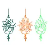 Hanging Plant Cuttable Design