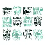 Wine Lover Pack Cuttable Design