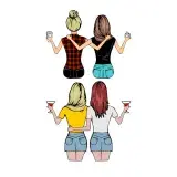 Best Friends Cuttable Design