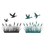 Mallard Duck SVG Cuttable Design