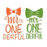 Mr Onederful Cuttable Design