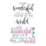 Wonderful Life Cuttable Design