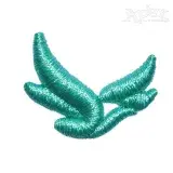 Flying Bird Silhouette Embroidery Design