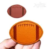 Football Feltie Embroidery Design