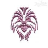 Chewbacca 3D Puff Embroidery Design