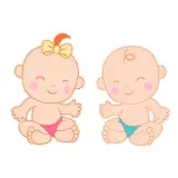 Adorable Sitting Baby Cuttable Design