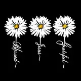 Daisy Religion Cuttable Design