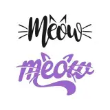 Meow Cuttable Design