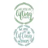 We Rise By Lifting Others Cuttable Design
