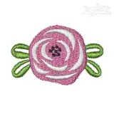 Cute Flower Embroidery Design