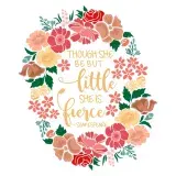 She is Fierce SVG Cuttable Designs
