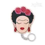 Frida Kahlo Feltie ITH Embroidery Design