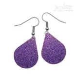 Tear Drop Earring Feltie ITH Embroidery Design