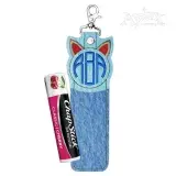 Cat Face Lipstick Holder Keychain ITH Embroidery Design
