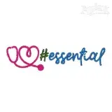 Hashtag Essential Embroidery Design
