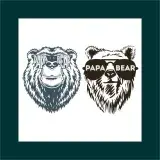 Papa Bear Cuttable Design