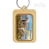 Vertical ID Tag Card Holder ITH Embroidery Design