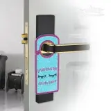 Door Hanger Let Me Sleep ITH Embroidery Design