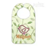 Chick Magnet Baby Bib In the Hoop Embroidery Design