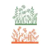 Meadow and Flower Cuttable Design