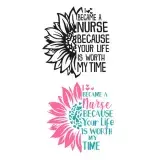 I Became A Nurse Cuttable Design