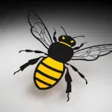Insect Bee SVG Cuttable Design