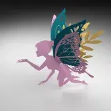Fairy 3D Multi-Layer SVG Cuttable Design